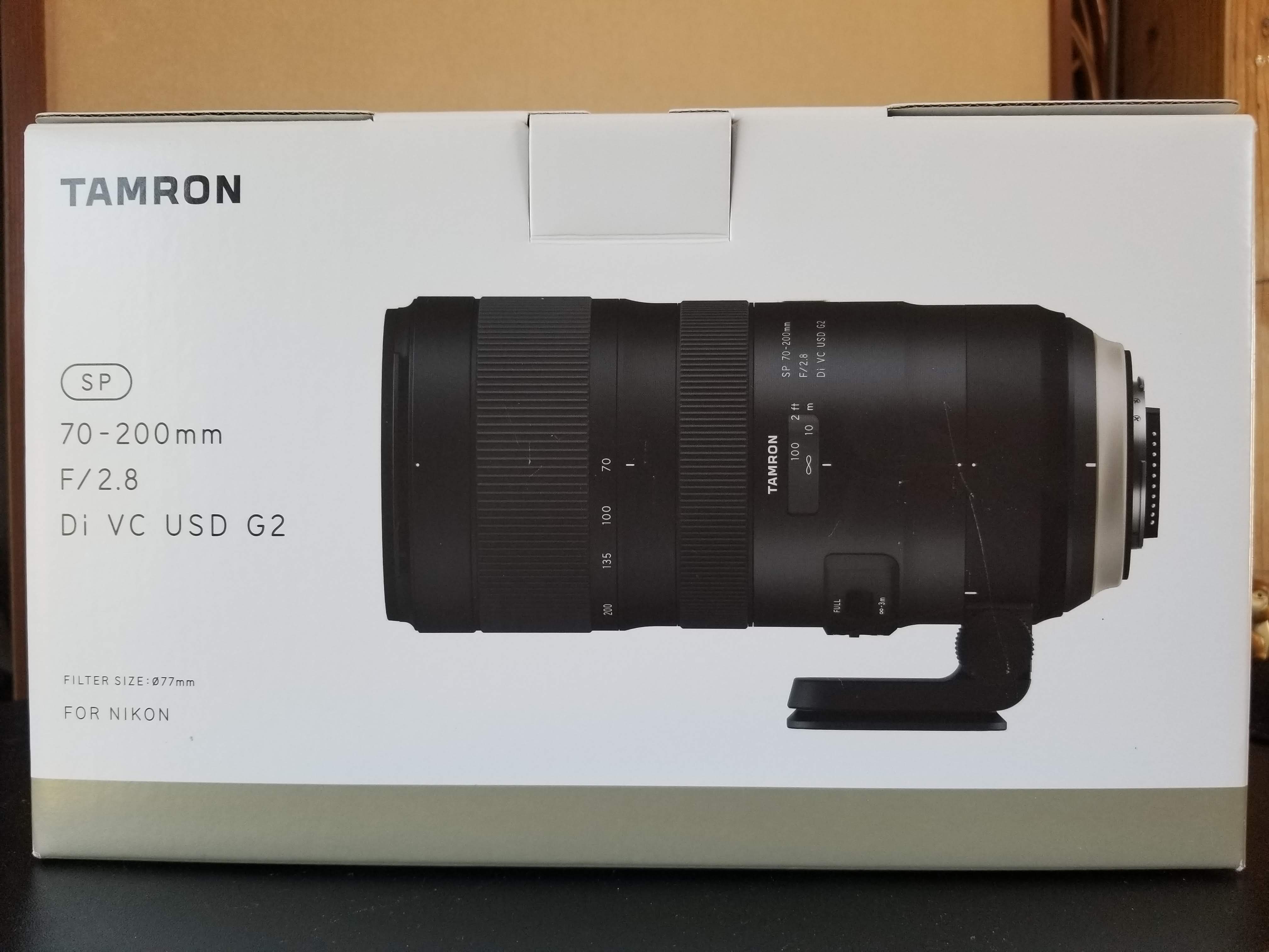 TAMRON SP 70-200mm F/2.8 Di VC USD G2